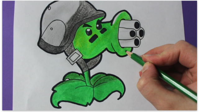 植物大战僵尸--机枪豌豆