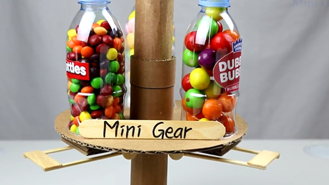 纸板狂魔|如何在家做糖果机